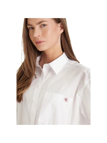 CALVIN KLEIN JEANS Weiß Baumwolle Bluse