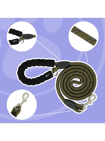 Reichstadt RS Pets Hundeleine Nylon in Green