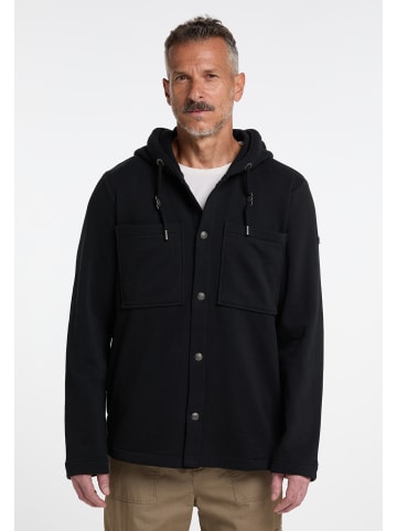 DreiMaster Herren Sweatjacke in Schwarz