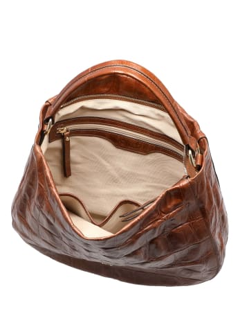 Abro Mia - Beuteltasche 35 cm (caramel/cognac) in caramel/cognac