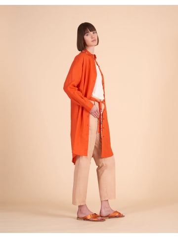 Oilily Linen Kleid Dighton in Rot