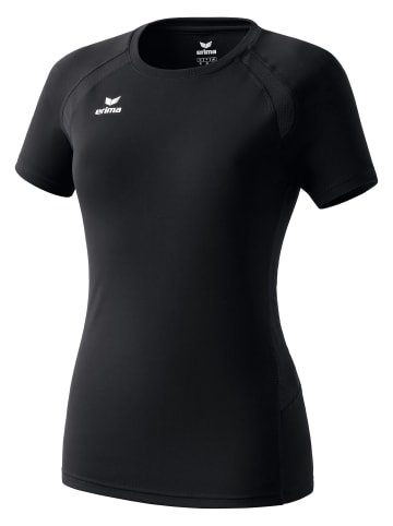erima Damen Performance T-Shirt in schwarz