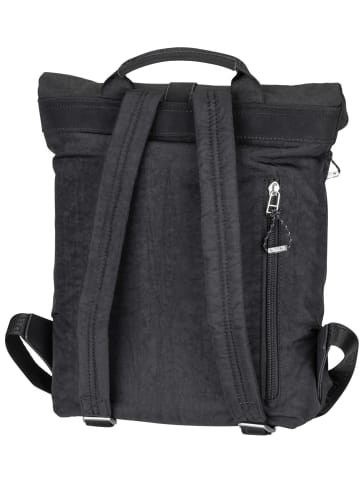 Jost Rolltop Rucksack Roskilde Backpack Courier in Schwarz