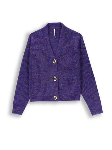 Coccodrillo Pullover mit Reißverschluss in violett