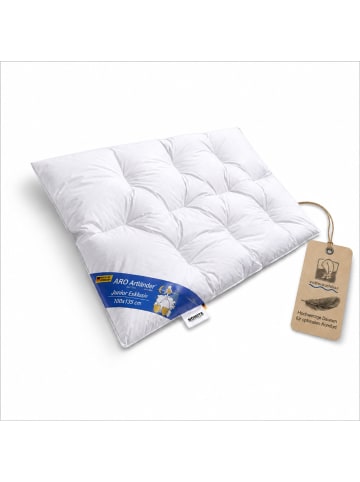 ARO ARTLÄNDER Daunenbett Junior Exklusiv 100x135 cm / Decke 80x80 cm
