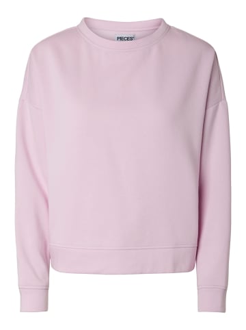 Pieces Sweatshirt in Winsome Orchid