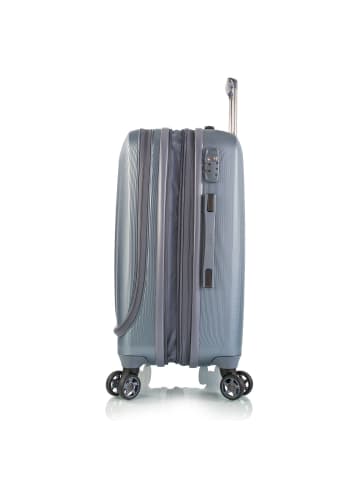 Heys Vantage 4 Rollen Kofferset 3-teilig mit Dehnfalte slate blue