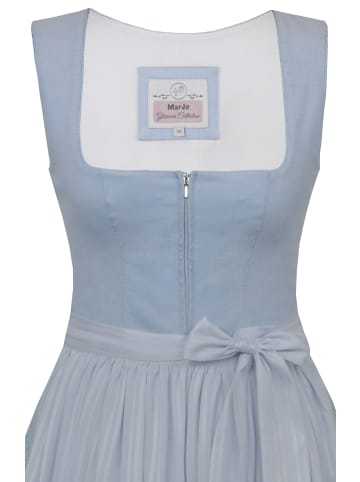 Nübler Midi Dirndl Rimsting in Babyblau