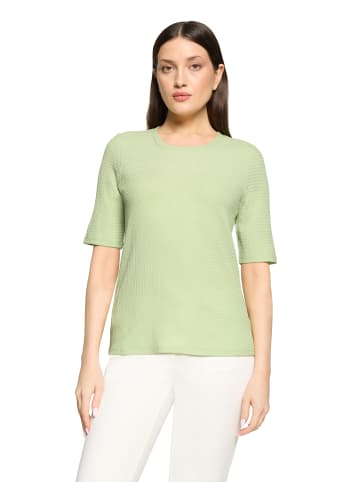Betty Barclay Strukturshirt mit Rundhalsausschnitt in Foam Green
