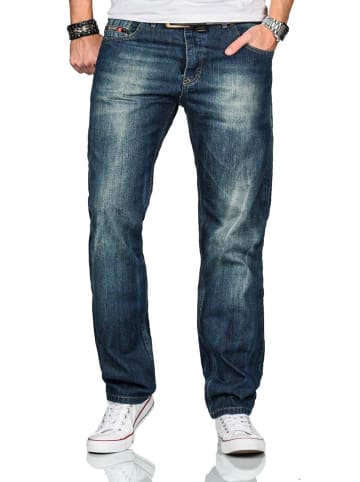 Alessandro Salvarini Jeans Salvarini-Basic-Multi12 in Mittelblau