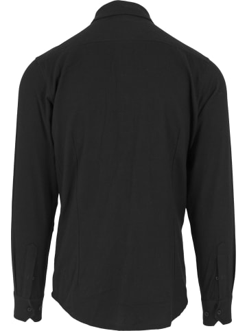 Urban Classics Long Sleeve Shirt in blk/blk