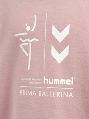 Hummel Hoodie Hmlprima Bee Cropped Sweatshirt in WOODROSE