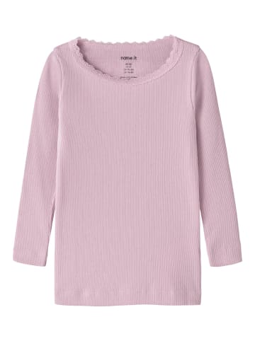 name it Langarmshirt in fragrant lilac