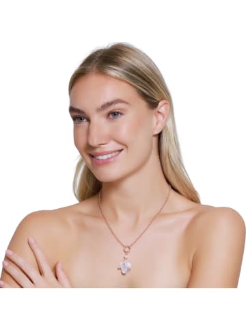 Steel_Art Charm Damen mit Muschel Arabella silberfarben poliert in rosegoldfarben