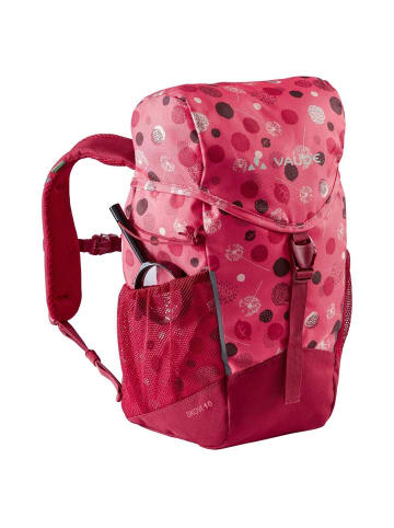 Vaude Skovi 10 - Jr. Rucksack 36 cm (dark forest) in bright pink/cranberry