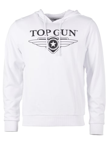 TOP GUN Kapuzenpulli TG20201049 in white
