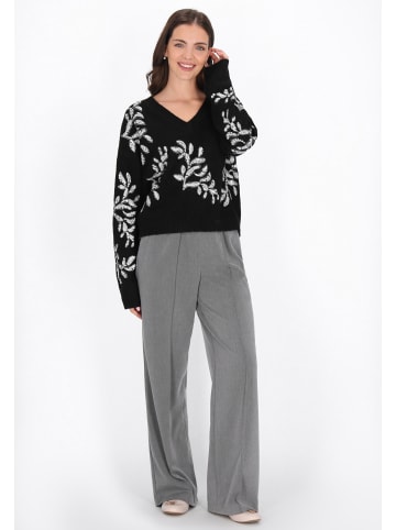 Usha Women Sweater in black