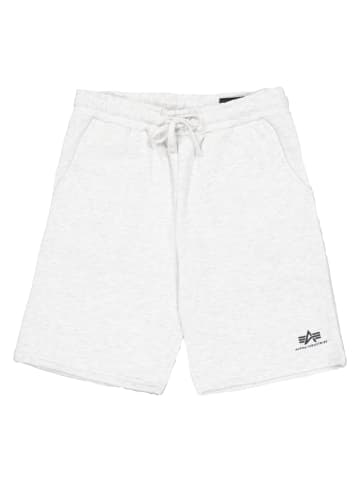 Alpha Industries Alpha Industries Shorts in pastel grey melange