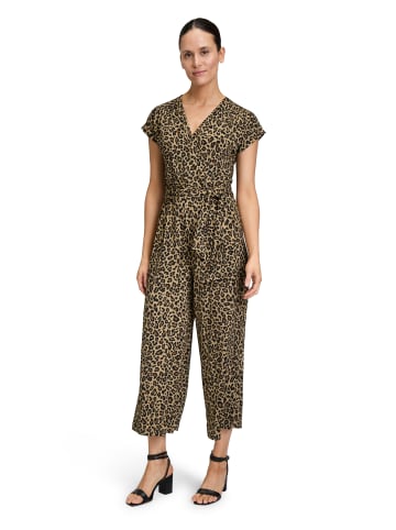 Betty Barclay Jumpsuit mit Eingrifftaschen in Black/Khaki