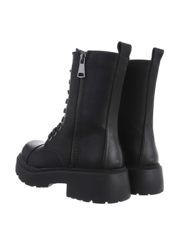 Ital-Design Stiefelette in Schwarz