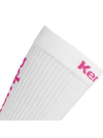 Kempa Socken LOGO CLASSIC in weiß/pink