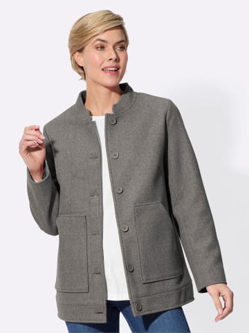 WITT WEIDEN Jacke in graphit-meliert