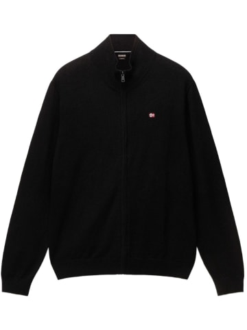 Napapijri Pullover "Damavand Fz 3" in Schwarz