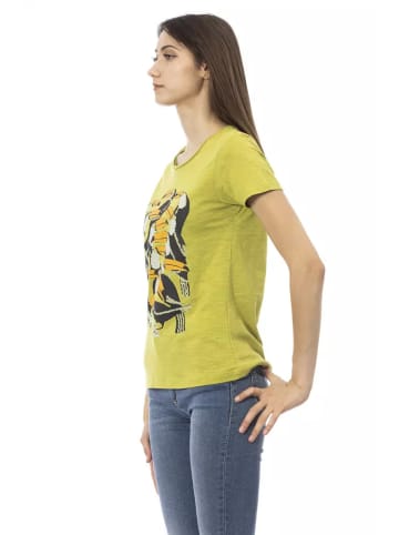 Trussardi Action Grün Baumwolle Damen T-Shirt