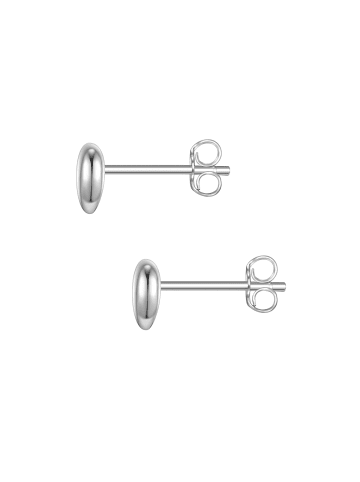 Glanzstücke München Ohrringe Herz aus Sterling Silber in silber