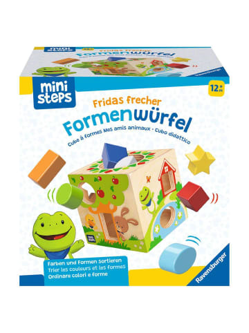 Ravensburger ministeps: Fridas frecher Formenwürfel Ab 12 Monate in bunt