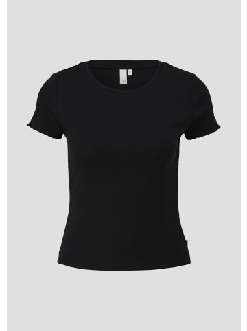 QS T-Shirt in 9999_schwarz