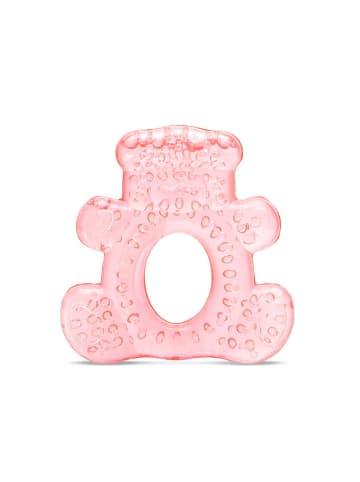 Lorelli Beißring Bär wassergefüllt in rosa