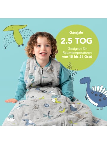 Schlummersack Babyschlafsack, 2.5 TOG in Anthrazit