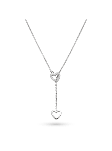 s.Oliver Kette Open Heart in silber