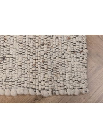 ebuy24 Teppich Loump Beige, Weiss 200 x 300 cm