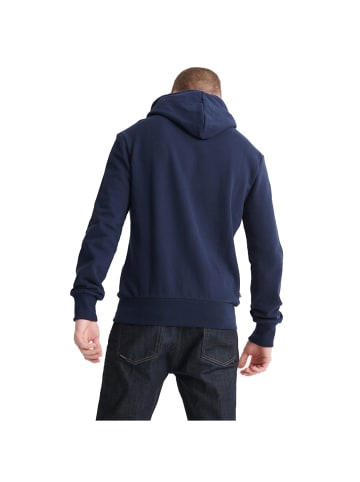 Superdry Sweatshirt Super 5´s Hood UB in blau