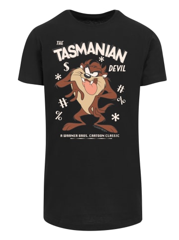 F4NT4STIC T-Shirt Looney Tunes Vintage Tasmanian Devil Taz in schwarz