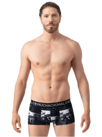 Muchachomalo 2er-Set: Boxershorts in Multicolor/Black