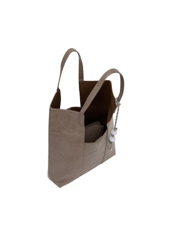 usha WHITE LABEL Women 2-In-1 Tote Bag Set in Grey