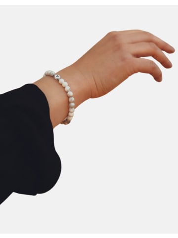 GOOD.designs Perlenarmbad in Weiss