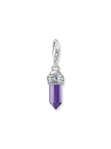 Thomas Sabo Charm-Anhänger in silber, violett