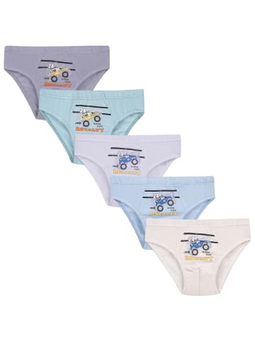 LOREZA 5er Set Slips- Rallye - Bunt