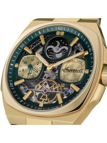 Ingersoll Armbanduhr Ingersoll The Spirit gold extra groß (ca. 47mm)