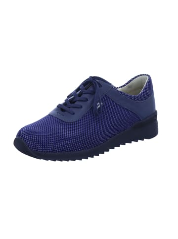 Finn Comfort Schnürschuh in blau