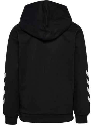 Hummel Kapuzenpullover Hmljr Logo Lebensstil Kinder in BLACK