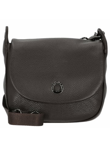 Mandarina Duck Mellow Leather - Umhängetasche 23 cm in mole