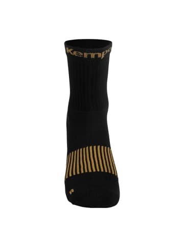 Kempa Socken LOGO CLASSIC in schwarz/gold