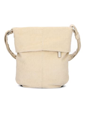 Zwei Mademoiselle.M Umhängetasche 22 cm cord creme