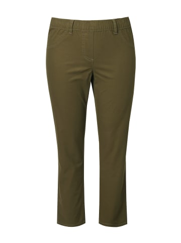 Ulla Popken Jeggings in oliv