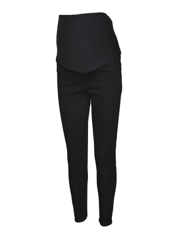 mama licious Umstandsjeans mit Skinny Fit in Black Denim